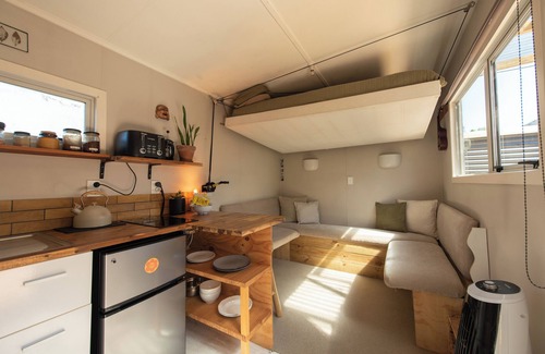 New Plymouth House | The Secret Studio, Outdoor Bath & Pizza Oven