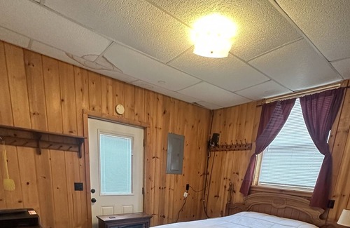 Wolverine House | The snow has arrived! Cook’s Getaway across from Snowmobile Trails