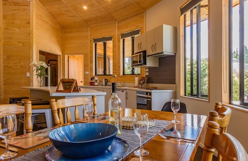 Ohakune Cottage | The Snowglobe - Ohakune Modern Yurt Style Chalet