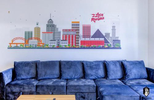 Downtown Memphis Apartment | The Stallion #306 - Walk to Museums in Memphis Downtown, Luxe Loft with free gated parking