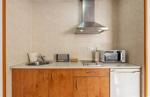 Pradollano Apartment | The studio apartment "Monte Gorbea 7 I" is located in the Sierra Nevada and offers direct access to the