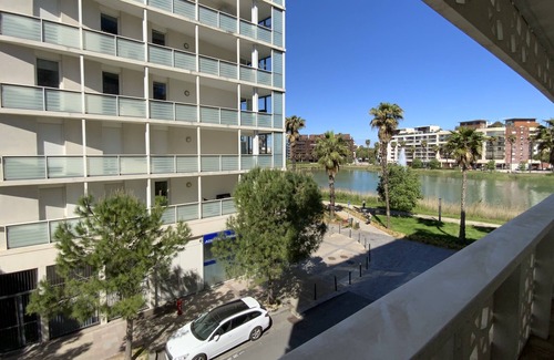 Port Marianne Apartment | The Sublime- View, air conditioning and parking!