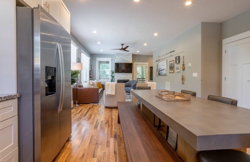 Woodfin Villa | The Sunny Side | A Modern Mountain Retreat Near Downtown | Hot Tub