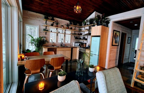 Hayward Ski Chalet | The Sylvan Chalet, Modern, Lakefront, Private, Refined, Close to Trails,
