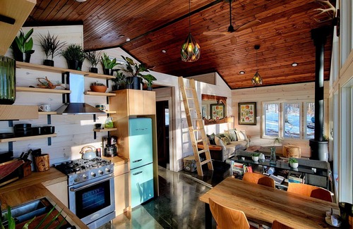Hayward Ski Chalet | The Sylvan Chalet, Modern, Lakefront, Private, Refined, Close to Trails,