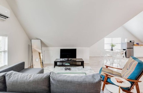 Washington Heights Apartment | The Third Floor A-Frame with King Bed