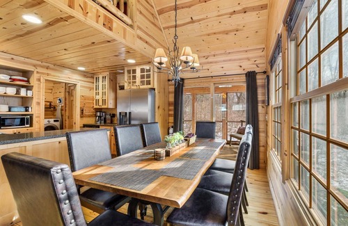 Saugatuck Villa | The Timber Nest "Goshorn lake dock, pool, town"