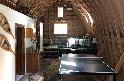 Ludington House | The Tudor Barn - Tudor Style Barn House. Sleeps 5!