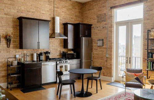 Benton Harbor Apartment | The Urban Alchemist Loft