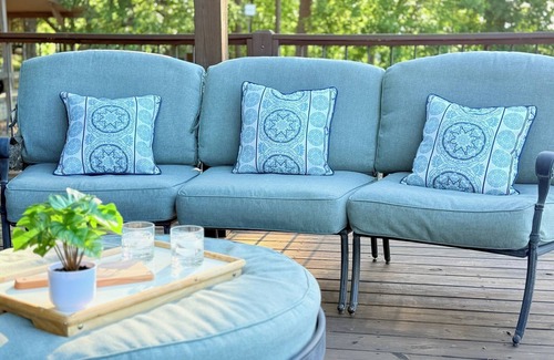 Tumbling Shoals House | The View at GFL - Panoramic Views - Lakefront - Waterfall - Beach - Hike - Relax