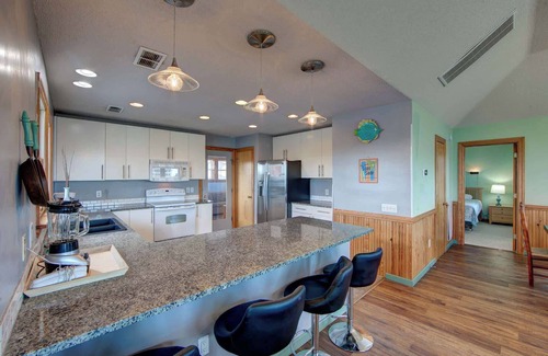 Whalehead Beach House | Third Row Whalehead Home with Pool and Spa, Sleeps 22!