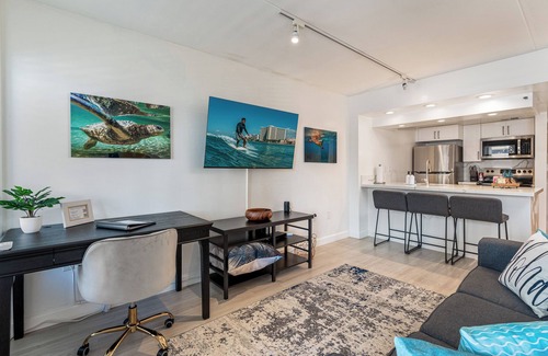 Waikiki Apartment | This apartment is a 1 bedroom(s), 1 bathrooms, located in Honolulu, HI.