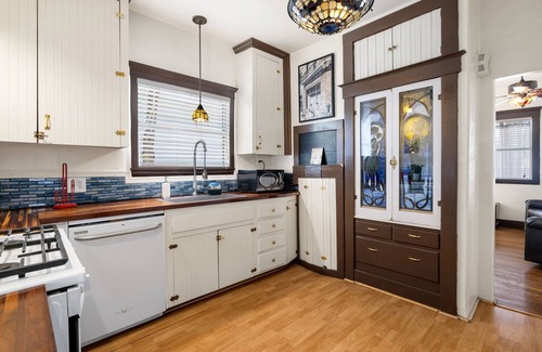 Prescott House | This charming 1919 build offers a delightful blend of historic character and modern comforts, mak.