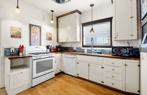 Prescott House | This charming 1919 build offers a delightful blend of historic character and modern comforts, mak.