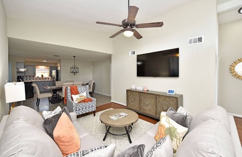 Sharpstown House | This charming 3 bedroom,1.5 bathroom home is the perfect place to relax!