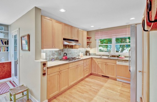 Fennville House | This Is It! Hot Tub, Game Room, Fire pit, Yard, Pond, Dog Friendly