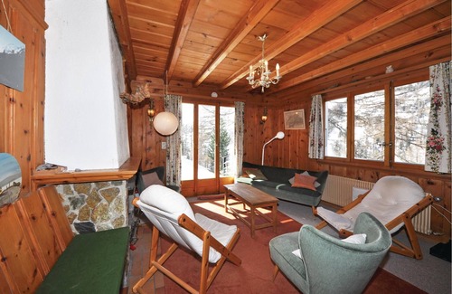 Zinal House | This original wooden chalet in retro style is located in the beautiful Val d'Anniviers, surrounded b