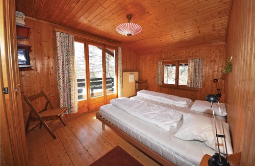 Zinal House | This original wooden chalet in retro style is located in the beautiful Val d'Anniviers, surrounded b