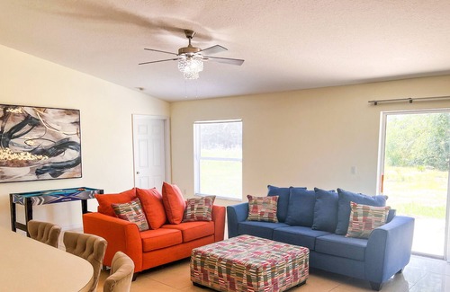 Ocala House | Thoughtfully designed, our retreat blends modern comfort with natural charm.