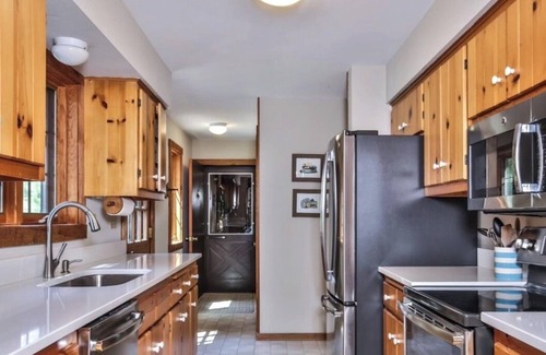 Three Lakes House | Three Lakes Chain! Lakefront Cabin with Private Dock/Gameroom/Firepit/Kayak/SUP
