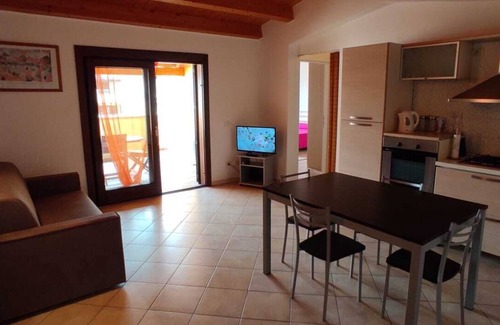 Santa Reparata Apartment | Three-room apartment with pool view