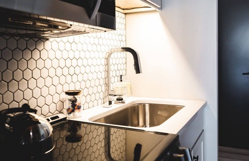 Jonesville Apartment | Three Trails Studio Loft Historic Downtown | Wine Country | Rooftop Deck