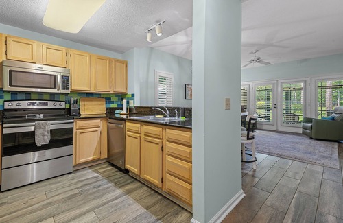 North Myrtle Beach Condo | Tidewater Teal Lake Village Ground Floor Lakeview 2Br 2Ba Renovated Condo