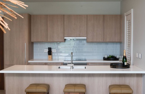 Calvigny Condo | Tiger's Eye Luxury and Ocean views! Stylish interior