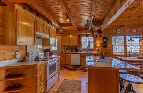 Todd Cabin | Timber Lodge - Private, Serene Cabin with Game Room for Kids