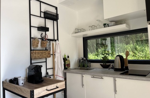 Orbey House | Tiny House Cassiopée, Nordic bath - Domaine des Constellations, Alsace