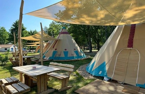 Falkenberg Apartment | Tipi Missouri am Kiebitzer See