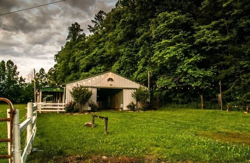 Tellico Plains House | Tlea Farm Mountain Log Cab. 73 Acres of Trails and Horse Paddocks 2 Steams+Lake
