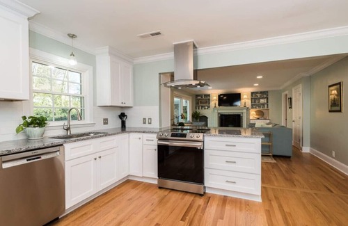 North Garrett Road House | Tobacco Road Retreat Near UNC & Duke campuses