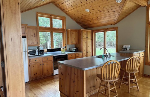 Sturgeon Bay House | Toft's Point West- waterfront cottage on 200 ft. of private shore