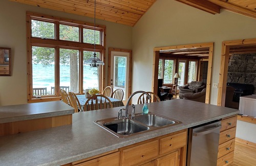 Sturgeon Bay House | Toft's Point West- waterfront cottage on 200 ft. of private shore