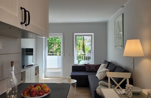 Warendorf Old Town Apartment | Tolle Wohnung mit Balkon und Blick auf den Emssee - Keine 300 m zum Marktplatz!