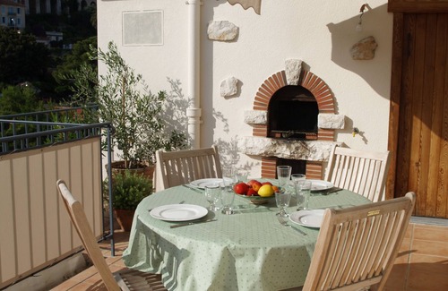 Beaulieu-sur-Mer Apartment | Top floor apartment, large terrace, exceptional view, near Nice .Garage.