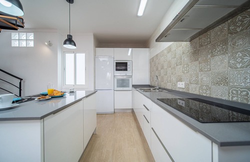 Punta Mujeres Apartment | Top floor apartment, roof terrace with sea view, two bedrooms, Adults Only