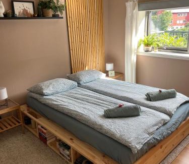 Bergenhus Apartment | Top floor apartment with mountain view, terrace 22sqm, free parking