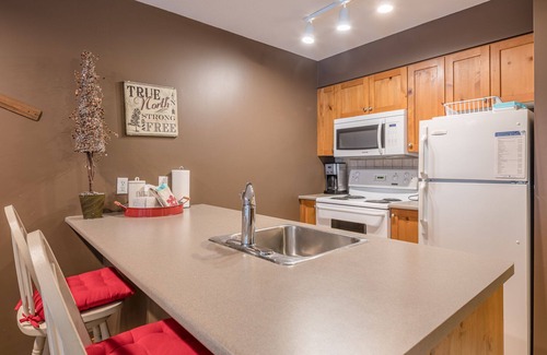 Silver Star Mountain Condo | Top Floor, Very Quiet, Slopeside Creekside Condo - 5 minute walk to village!