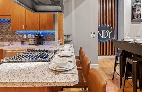 Wholesale District Apartment | Top Floor Loft by Convention Center Smart Home