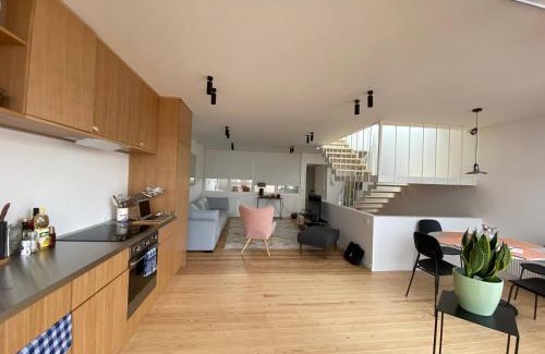 Sint-Gillis Apartment | Top Floor New Duplex Stunning View In Trendy St Gilles