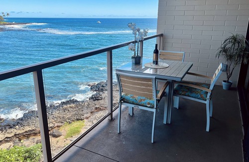 Poipu Condo | Top Floor, Ocean View Condo at Kuhio Shores