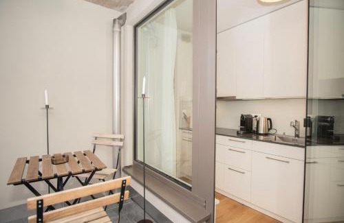 Basel Apartment | Top floor studio with terrace and free BaselCard