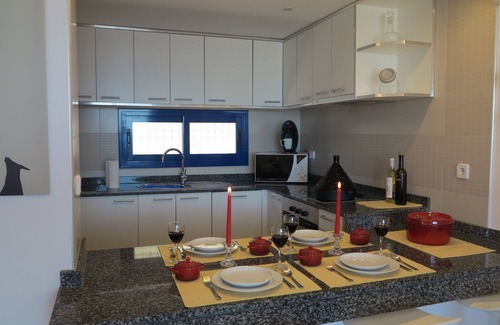 Mojacar Apartment | TOPLIGGING: Luxury penthouse, golf, terrace 180 ° fantastic sea view, free Wifi