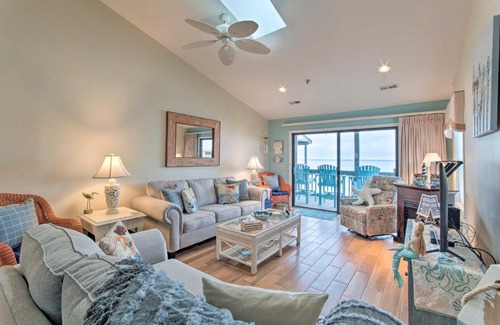 Sneads Ferry Apartment | Topsail Beach Oceanfront Oasis with Stunning Views!