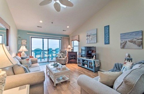 Sneads Ferry Apartment | Topsail Beach Oceanfront Oasis with Stunning Views!