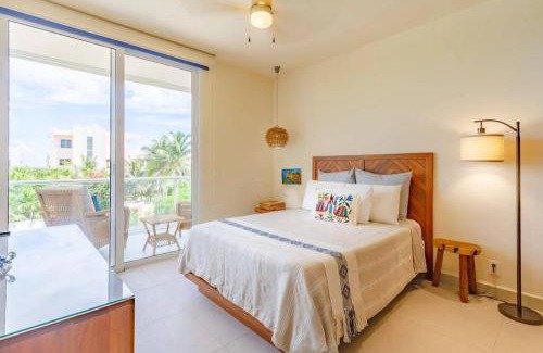 Akumal Apartment | Tortuga Azul Private Terrace Rooftop Pool W BBQ Beach Access 11 Pools Free Beach Club