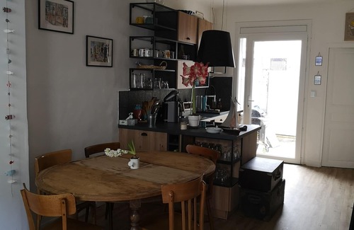 Dieppe House | Town house with courtyard, 3 bedrooms, Pollet district - 10 minutes from the center