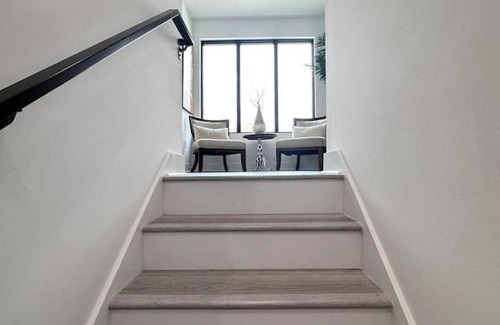Egypt Lake-Leto Apartment | Townhome in central Tampa. Efficient floor plan with kitchen and half bath on the first floor. Upstairs has generous loft/office area, two bedrooms with ensuite bathrooms. On site laundry room.